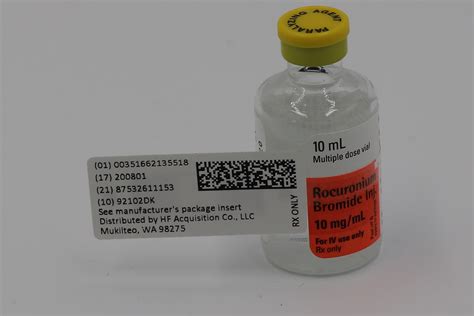 rocum|Rocuronium bromide 10 mg/ml solution for injection/infusion